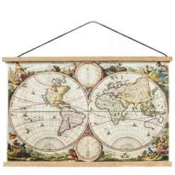 Ancient Dollhouse Miniature Map