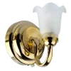 Battery-Operated Single Tulip Dollhouse Miniature Wall Sconce