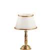 Brass Dollhouse Miniature Table Lamp