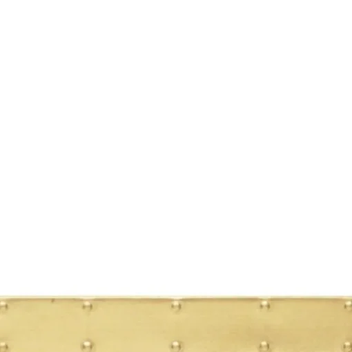 Brass Dollhouse Miniature Door Kick Plates