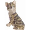 Brown Dollhouse Miniature Kitten