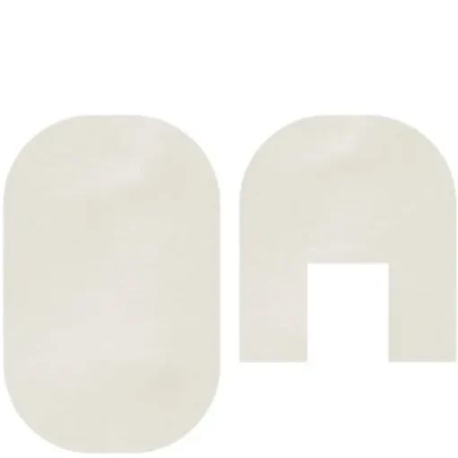 Cream Dollhouse Miniature Bath Rugs