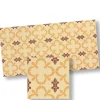 Dark Brown & Yellow Mosaic Dollhouse Floor Tile