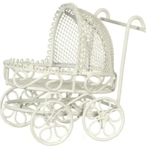 Dollhouse Miniature Baby Pram