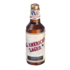 Dollhouse Miniature Beer Bottle