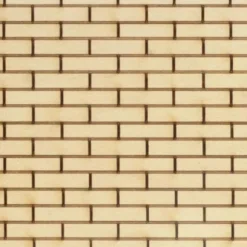 Dollhouse Miniature Brick Siding