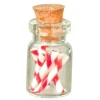 Dollhouse Miniature Candy Canes in a Jar