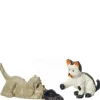 Dollhouse Miniature Cat & Dog Set