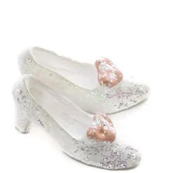 Dollhouse Miniature Cinderella Princess Slippers