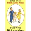 Dollhouse Miniature Dick and Jane Reader Book with Color Pages