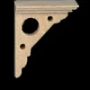 Dollhouse Miniature Eaves Bracket Set