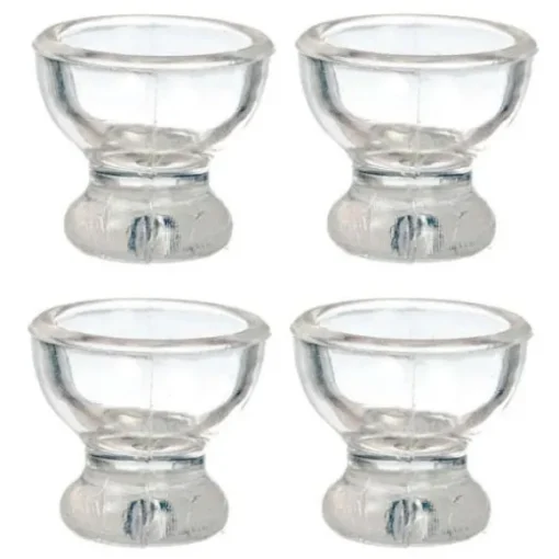 Dollhouse Miniature Egg Cup Set