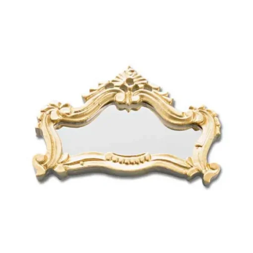 Dollhouse Miniature Fireplace Mirror