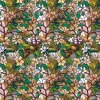 Dollhouse Miniature Floral Stained Glass Sheet