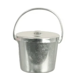 Dollhouse Miniature Ice Bucket with Lid