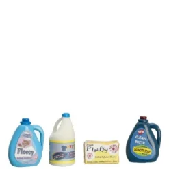 Dollhouse Miniature Laundry Set