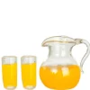 Dollhouse Miniature Orange Juice Set