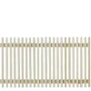 Dollhouse Miniature Picket Fence