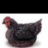 Dollhouse Miniature Sitting Hen