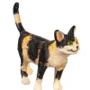 Dollhouse Miniature Standing Calico Cat