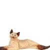 Dollhouse Miniature Stretched Siamese Cat