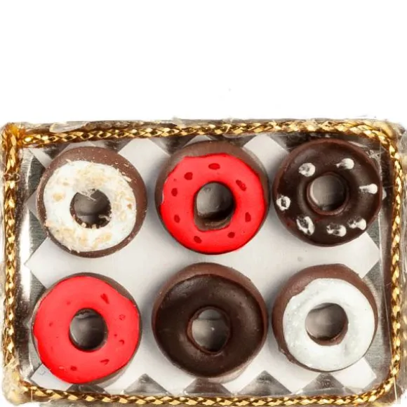 Dollhouse Miniature Tray of Donuts