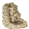Dollhouse Miniature Waterfall with Pond