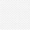 Dollhouse Miniature White Subway Tile