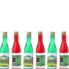 6 Dollhouse Miniature Wine Bottles
