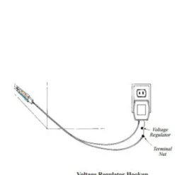 Dollhouse Voltage Regulator with Terminals