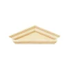 Federal Hooded Dollhouse Miniature Window Pediment Set