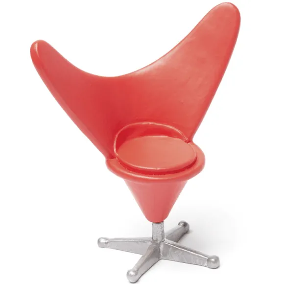 Heart Cone Dollhouse Miniature Chair