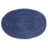 Large Navy Blue Dollhouse Miniature Rug