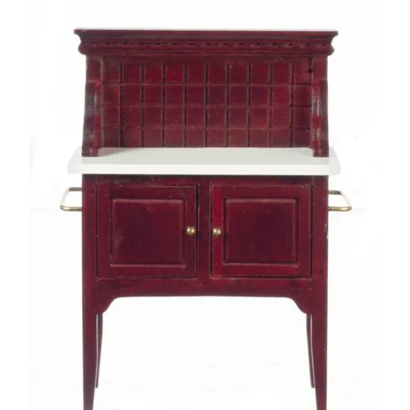 Mahogany Dollhouse Miniature Washstand