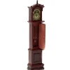 Mahogany Dollhouse Miniature Grandfather Clock