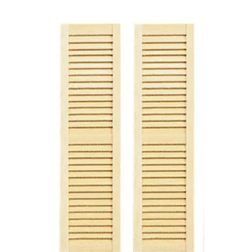 Medium Louvered Dollhouse Shutters