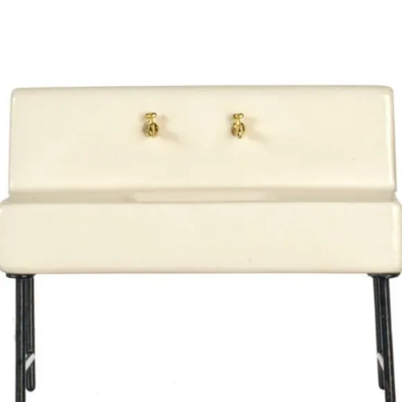 Old-Fashioned Dollhouse Miniature Porcelain Sink
