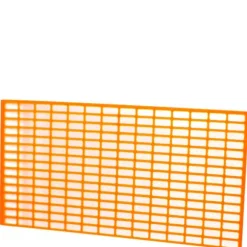 Orange Dollhouse Miniature Construction Fence