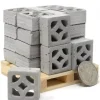 24 Pack Dollhouse Miniature Breeze Block Pallet
