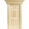 6-Panel Yorktown Dollhouse Miniature Door