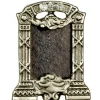 Pewter Art Deco Dollhouse Miniature Picture Frame
