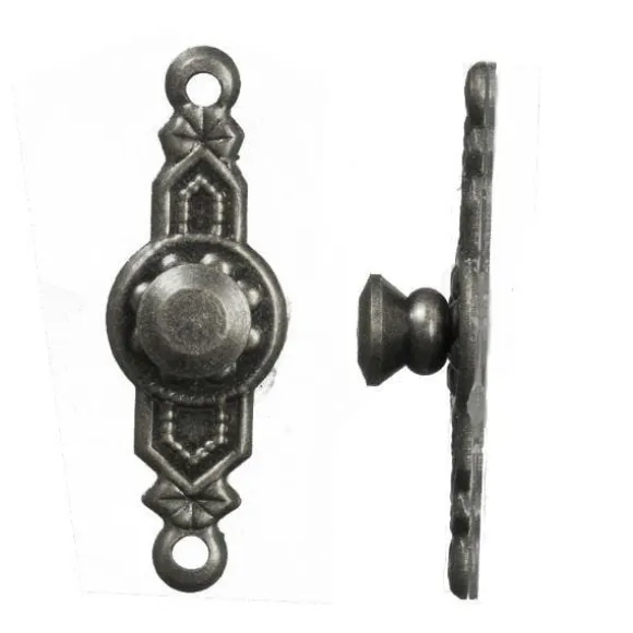 Pewter Dollhouse Miniature Colonial Door Knobs
