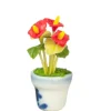 Red Dollhouse Miniature Anthurium in Pot