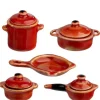 Red Ochre Dollhouse Miniature Cookware