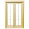 1/24 Scale Dollhouse Miniature French Doors