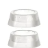 Small Clear Dollhouse Miniature Pet Dishes