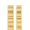 Small Louvered Dollhouse Shutters