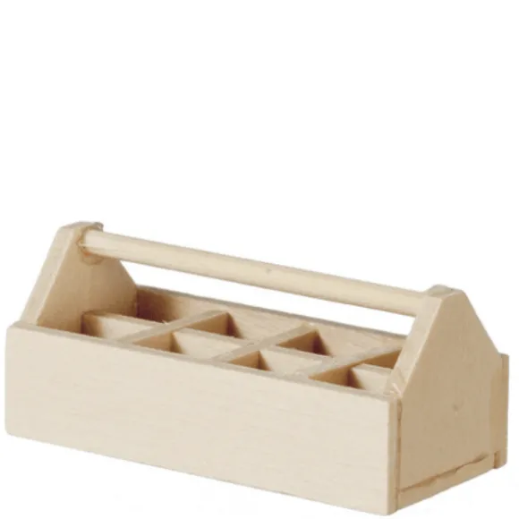 Unfinished Dollhouse Miniature Tool Carrier