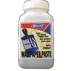 Wallpaper Paste for Dollhouse Projects