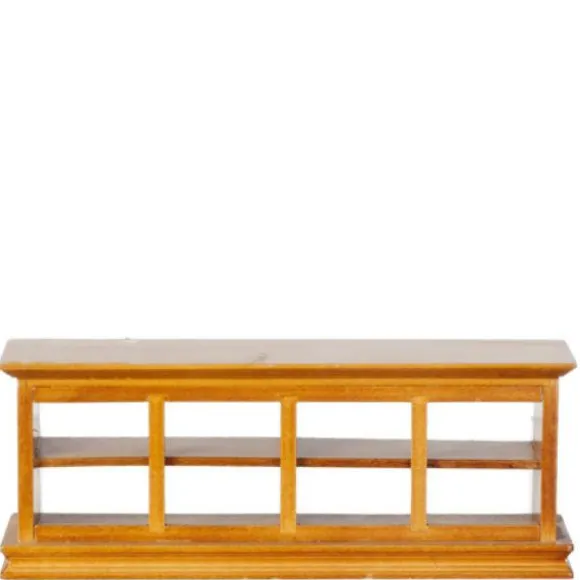 Walnut Dollhouse Miniature Store Counter